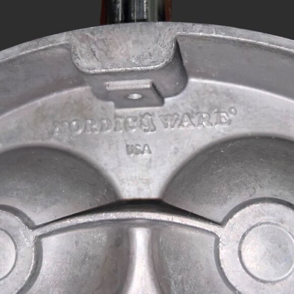 Nordic Ware Cast Aluminum Danish Ebelskiver Pan - Picture 6 of 6